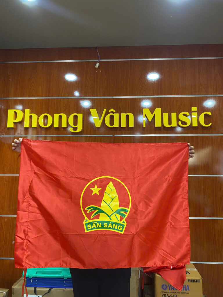 Cờ Đội Viên In