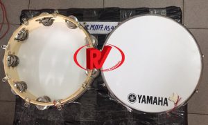Trống bo tambourine Yamaha khung gỗ