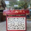 Chất liệu: ống đàn làm bằng trúc, chân bằng tre. Kích thước: dài 35 cm – cao 35 cm . Số thanh: 12 thanh. Các thanh được làm bằng những ống tre, được nối với nhau bằng dây dù, được chỉnh nốt nhạc từ C D E F G A H C D E F G. Có 2 dùi để gõ tạo ra âm thanh.