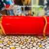 Trống cơm bằng nhựa màu đỏ