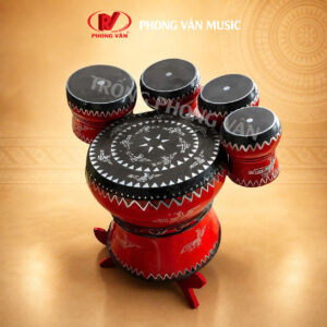 Bộ trống chầu văn hình trống đồng