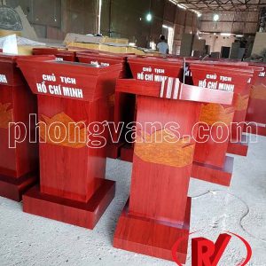 Cơ sở sản xuất bục tượng Bác gỗ công nghiệp