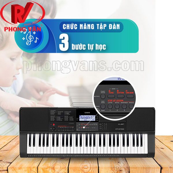 Đàn organ Casio CT-X700 - PHONG VÂN MUSIC