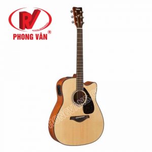 Đàn Electric Acoustic Guitar FGX800C Natural