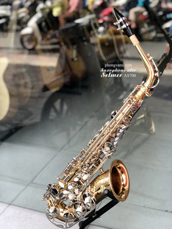 Kèn saxophone alto Selmer vàng
