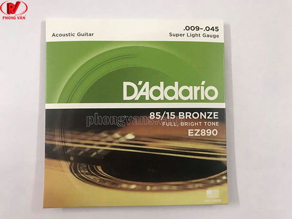 Dây Đàn Guitar Acoustic D'Addario đủ size