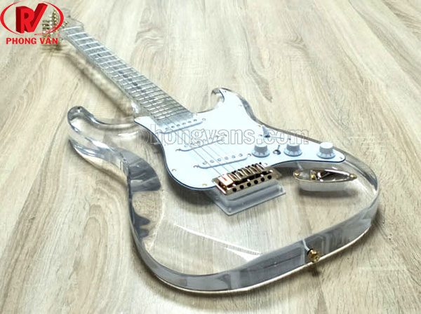 vOrder đàn guitar điện acrylic trong suốt