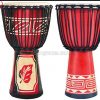 Trống vỗ tay Châu Phi djembe gỗ 10 inch