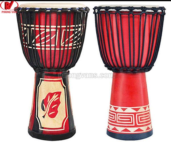 Trống vỗ tay Châu Phi djembe gỗ 10 inch