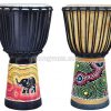 Trống vỗ tay Châu Phi djembe gỗ 10 inch