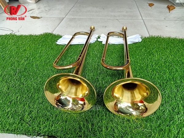 Kèn trumpet đồng vàng không phím bấm