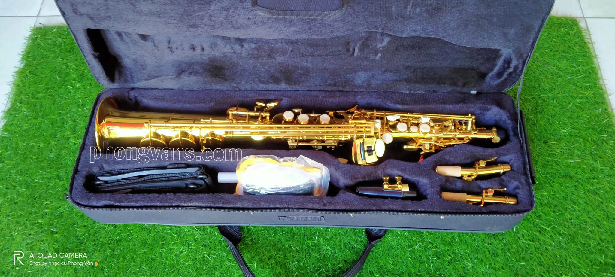 Kèn saxophone soprano thẳng Selmer SS600 PHONG VÂN MUSIC