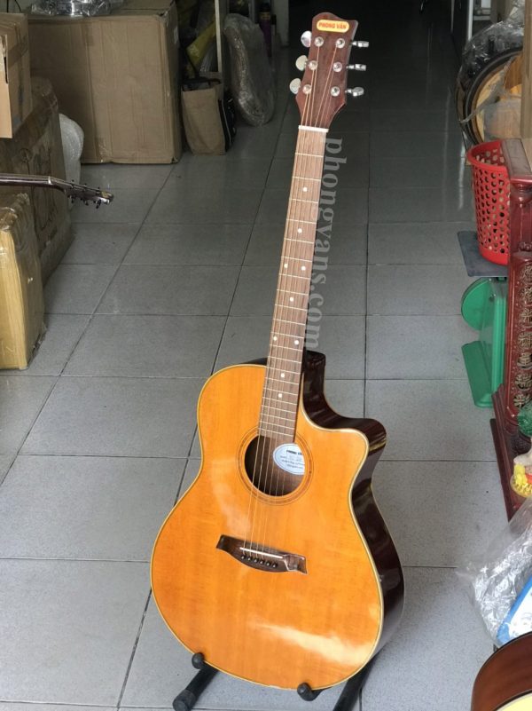 Đàn guitar acoustic gỗ hồng đào Hdj150 có ty