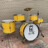 Bộ trống jazz HT Music chuyên nghiệp màu vàng cho trẻ em