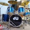 Trống nhạc jazz DW drum Mỹ màu xanh