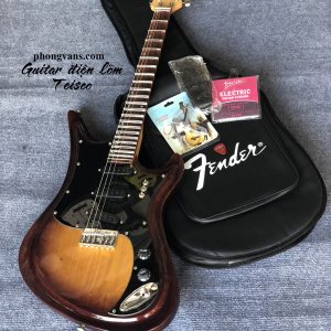 Đàn guitar điện phím lõm cao cấp Teisco