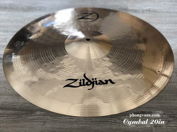 Cymbal trống jazz zildjian 20 inch