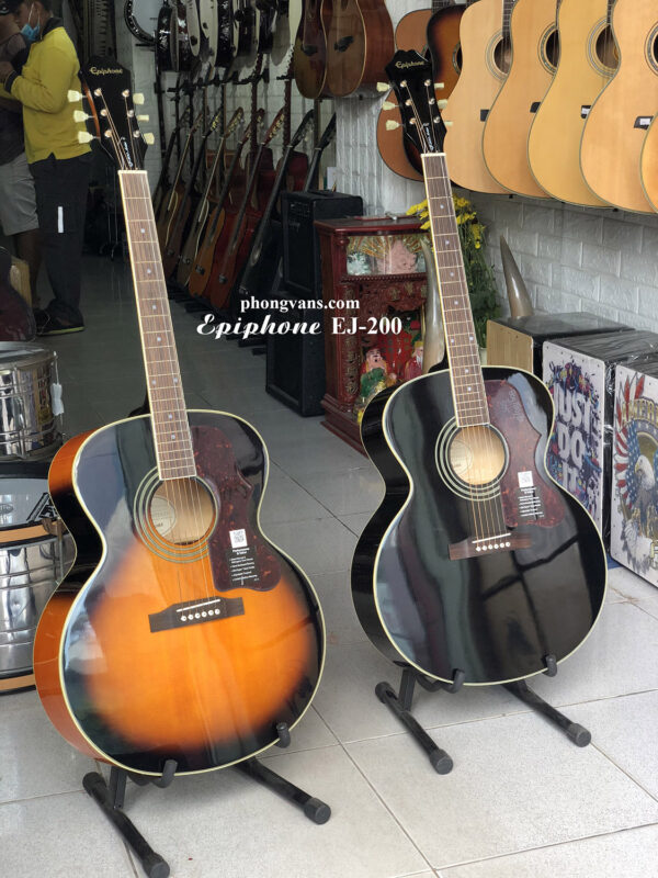 Guitar acoustic Epiphone EJ-200 dáng Jumbo