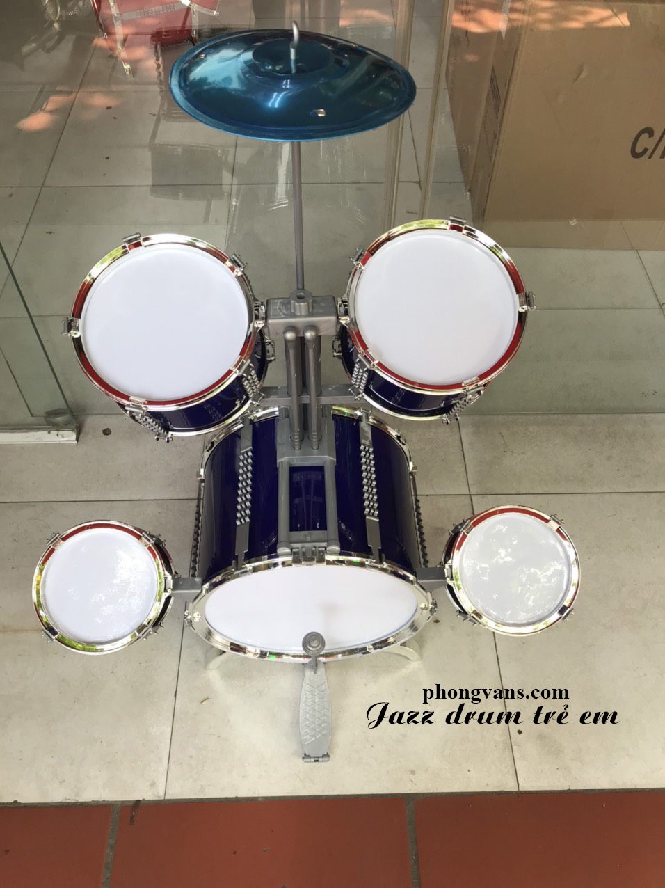 Bộ trống Jazz Drum 5 trống cho bé