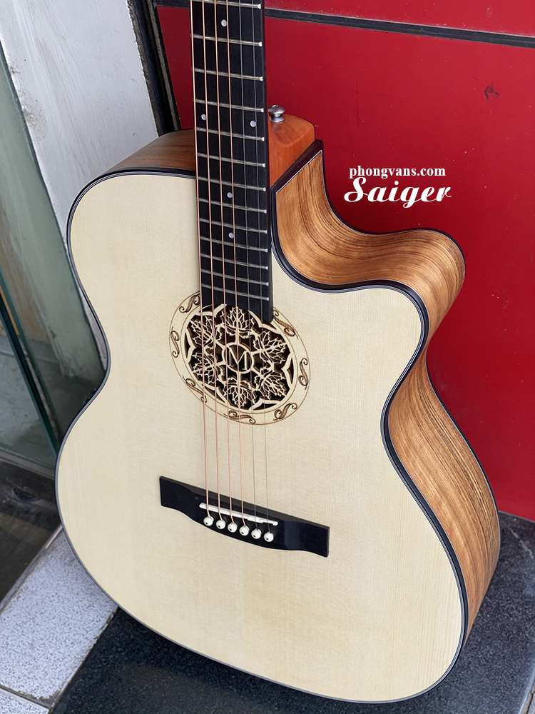 Guitar Saiger có EQ chính hãng