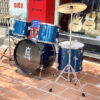Trống jazz drum hãng HT music màu xanh sọc