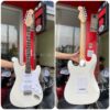 Guitar cổ điện phím lõm Fender 4 mobin