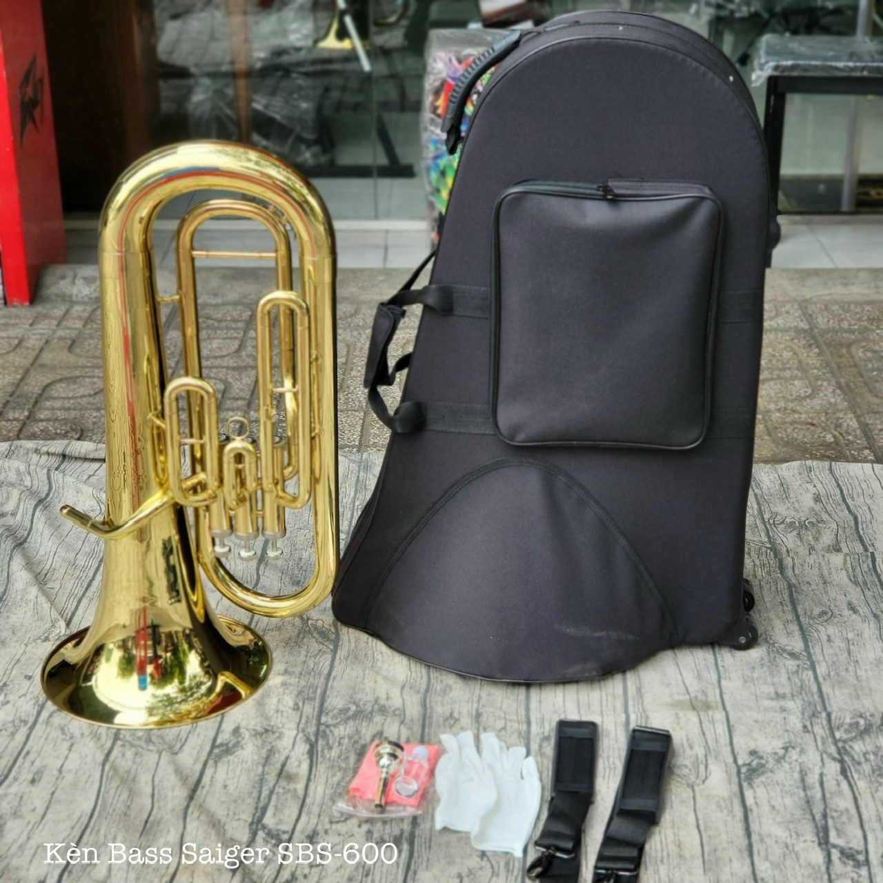 ken bass (1) Kèn Bass Vàng Saiger SBS-600